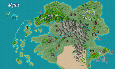 Rues map